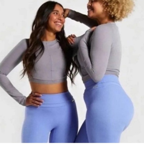 Gymshark x Whitney Simmons Long Sleeve Crop Top Large - Picture 7 of 7